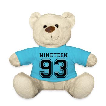 1993 - Teddy Bear - atoll blue - Front