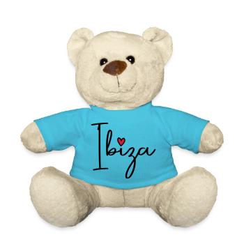 Cœur d’Ibiza - Nounours - bleu outremer - Devant
