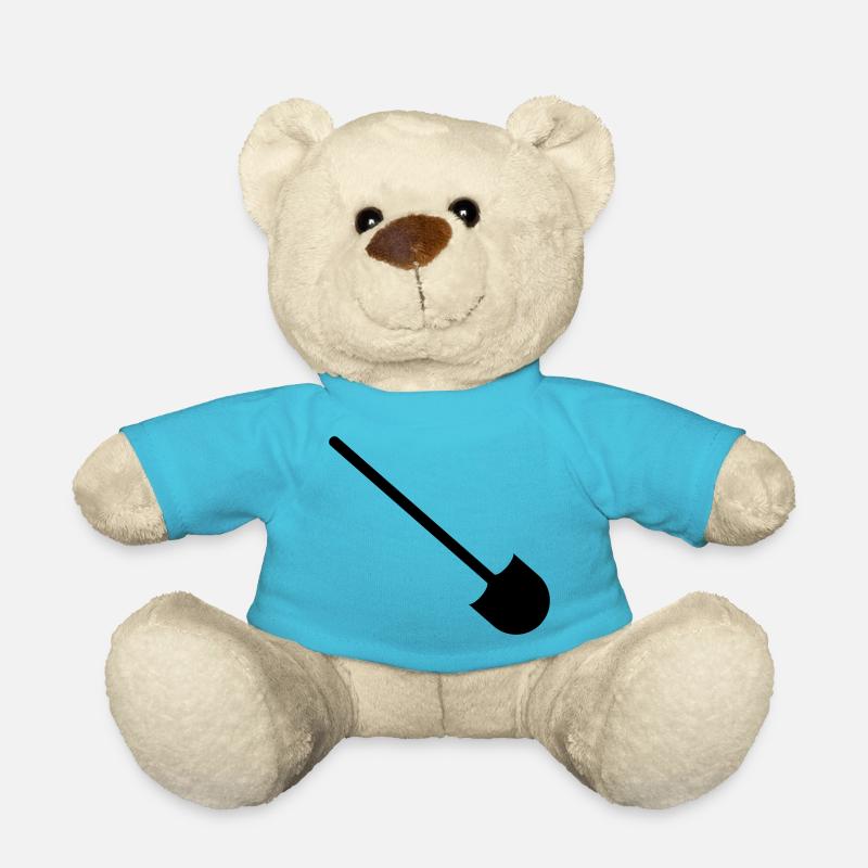 EXCAVATOR WORKS - Teddy Bear - atoll blue