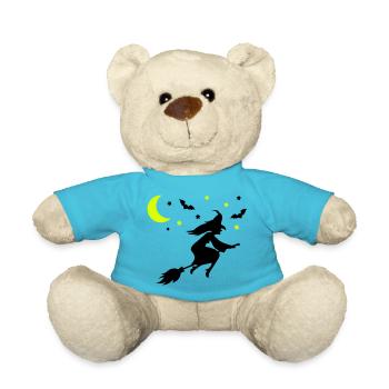 Witch - Teddy Bear - atoll blue - Front