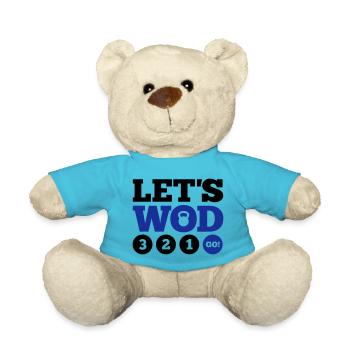 Let's WOD - Nounours - bleu outremer - Devant