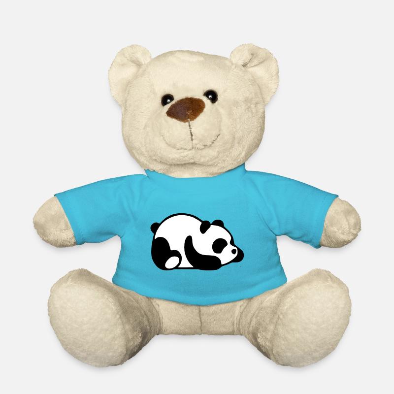 Baby-Panda - Teddy - Atollblau