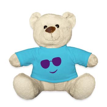 sunglasses smile black - Teddy - Atollblau - Vorne