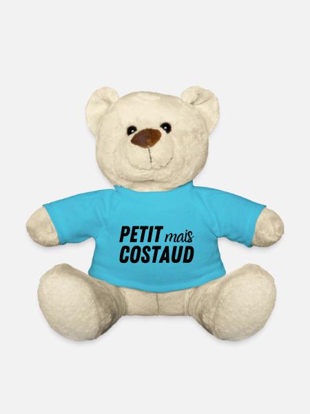 Petit mais costaud - Nounours - bleu outremer