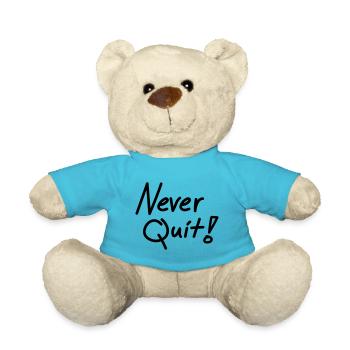 Never Quit - Teddy - Atollblau - Vorne