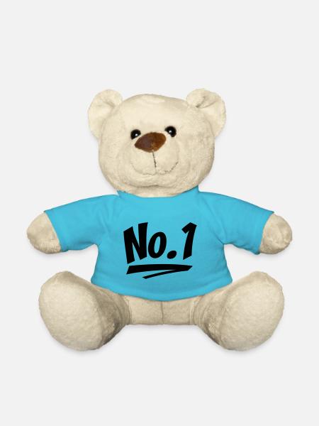 Numéro un - Nounours - bleu outremer