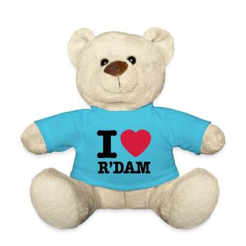 i love rotterdam - Teddy - Atollblau - Vorne
