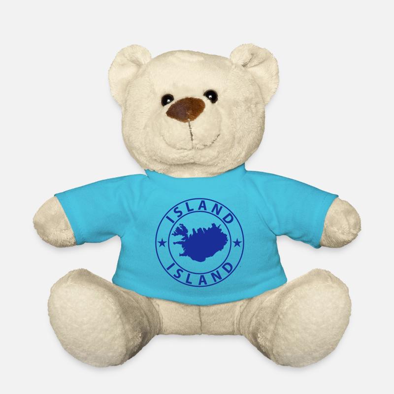Iceland - Nounours - bleu outremer