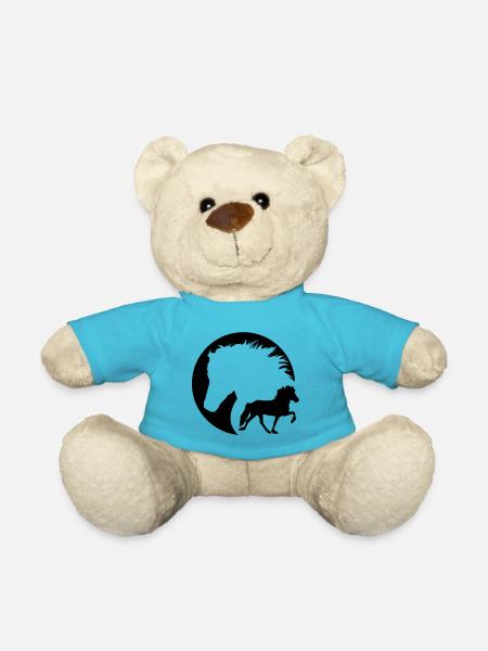 Islandpferde - Tölt - Teddy - Atollblau