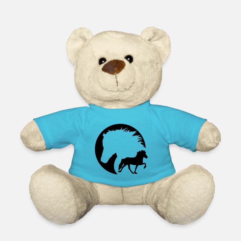 Islandpferde - Tölt - Teddy - Atollblau