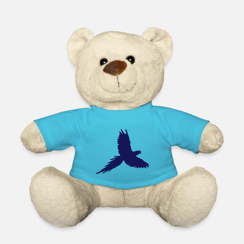 Papagei - Teddy - Atollblau