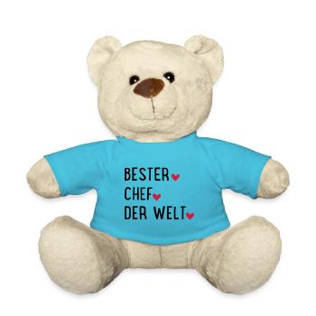 Bester Chef - Teddy - Atollblau - Vorne