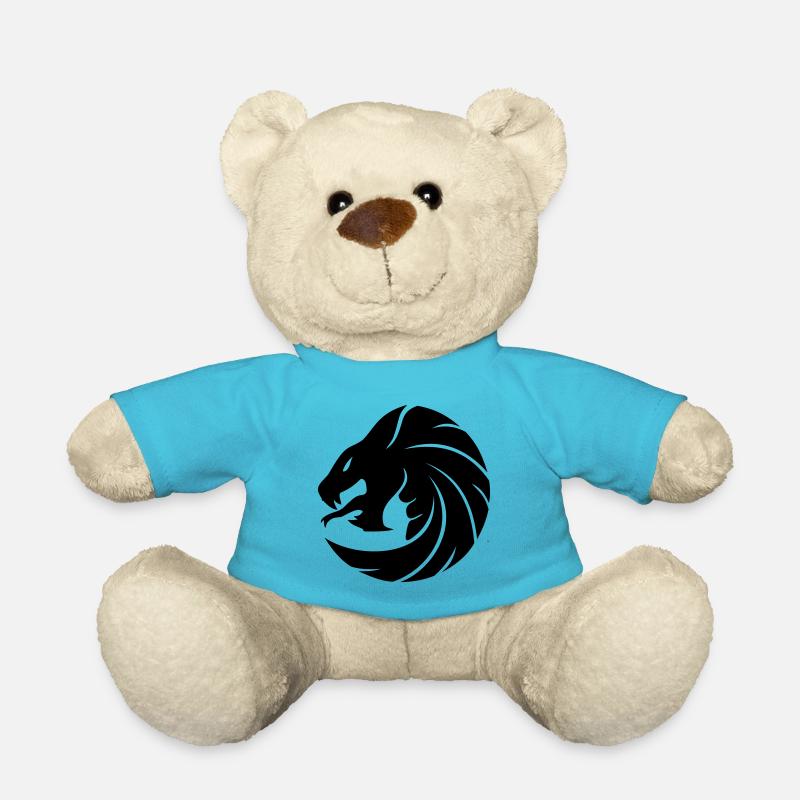 Drachenschlange - Teddy - Atollblau