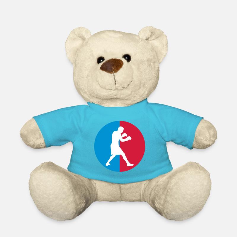 Boxen - Boxer - Teddy - Atollblau
