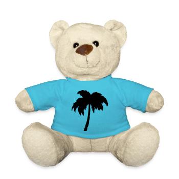 Palme - Teddy - Atollblau - Vorne