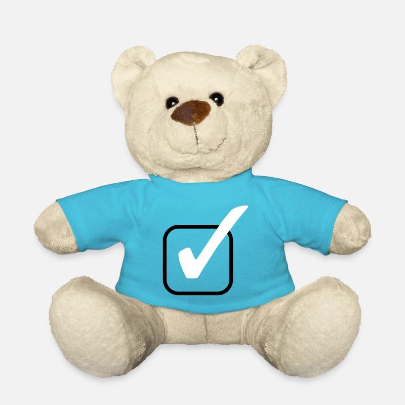 haken symbol - Teddy - Atollblau