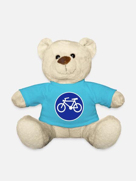 Vélo - Nounours - bleu outremer