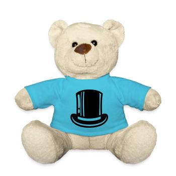 Bräutigam Zylinder - Teddy - Atollblau - Vorne