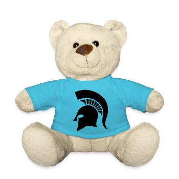spartan_helm - Teddy Bear - atoll blue - Front