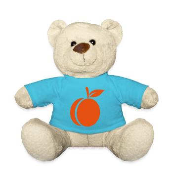 Aprikose - Teddy - Atollblau - Vorne