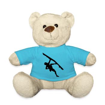 Klettern, Kletterer - Teddy - Atollblau - Vorne