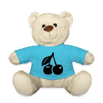Kirschen symbol - Teddy - Atollblau - Vorne