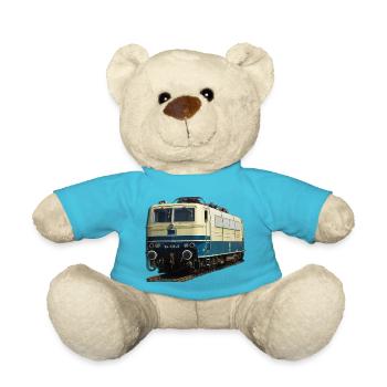 Lokomotive DB184 - Teddy - Atollblau - Vorne