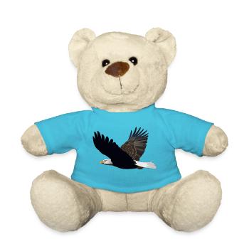 Poison de l'aigle à tête blanche - Nounours - bleu outremer - Devant
