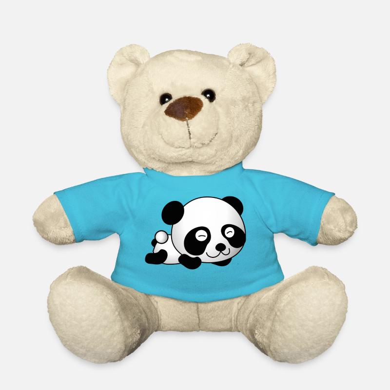 Süßer Panda - Teddy - Atollblau