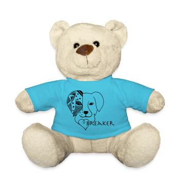 Australian Shepherd Aussie Herzensbrecher Geschenk - Teddy - Atollblau - Vorne