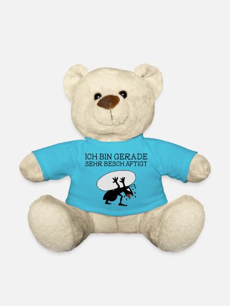 Schwer schuften Design – Ich bin sehr beschäftigt - Teddy - Atollblau