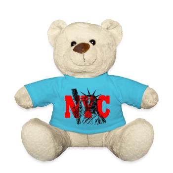 New York - Teddy - Atollblau - Vorne