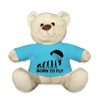Evolution Fallschirmspringen - Teddy - Atollblau - Vorne