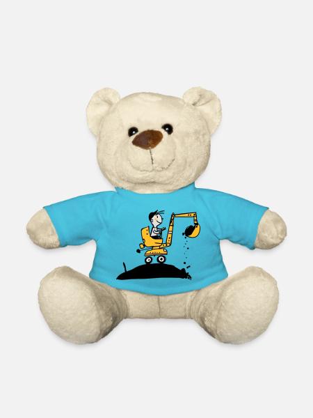 pelleteuse - Nounours - bleu outremer