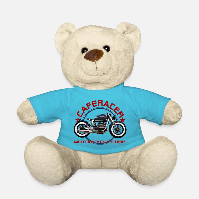 Café Racer - Nounours - bleu outremer