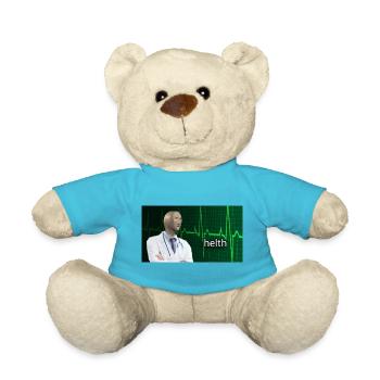 Stonks Helth Dank Meme - Teddy - Atollblau - Vorne