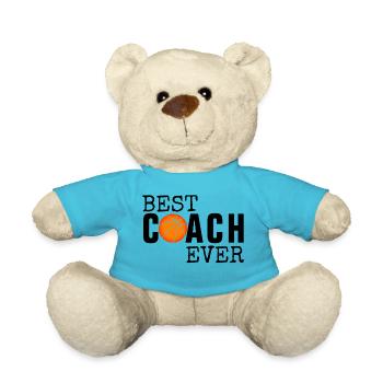 MEILLEUR COACH JAMAIS - ENTRAÎNEUR - ÉQUIPE - FOOTBALL - Nounours - bleu outremer - Devant