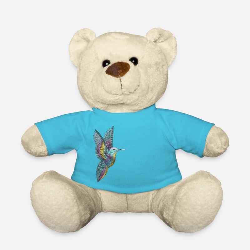 humming-bird - Teddy Bear - atoll blue