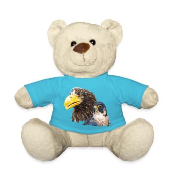 Riesenpigargo und Wanderfalke - Teddy - Atollblau - Vorne
