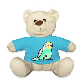 mignon budghi - Nounours - bleu outremer - Devant