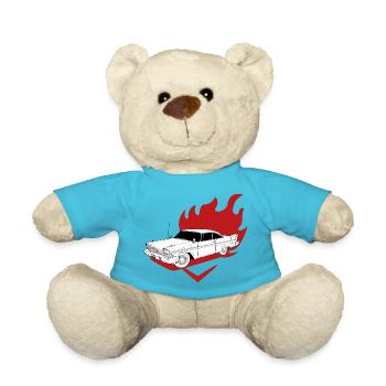 Christine's car - Teddy Bear - atoll blue - Front
