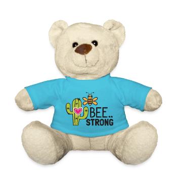 Bee Strong Lovely Cactus - Nounours - bleu outremer - Devant