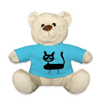 Cat - Teddy - Atollblau - Vorne