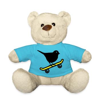 Vogel Bird Wellensittich - Teddy - Atollblau - Vorne