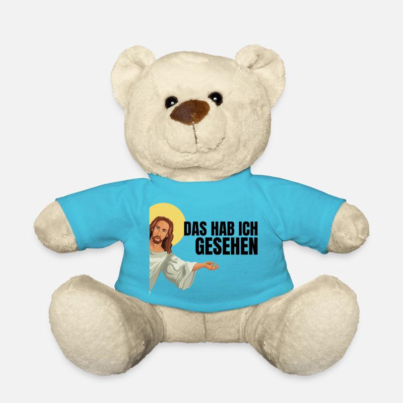Jesus Hats Gesehen Lustiger Jesus Spruch Geschenk - Teddy - Atollblau