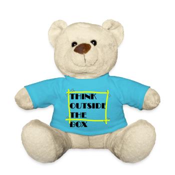 Be different - Nounours - bleu outremer - Devant