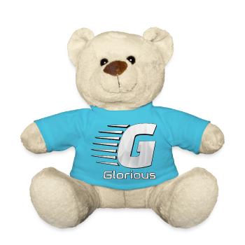 Glorious eSports - Teddy Bear - atoll blue - Front