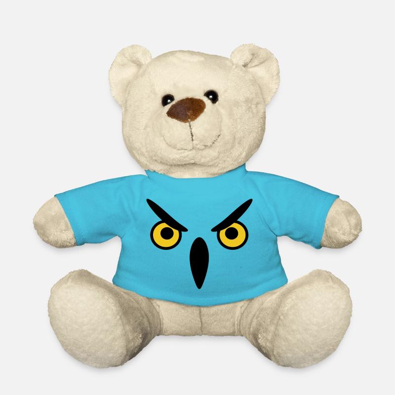 Eule eule eule - Teddy - Atollblau