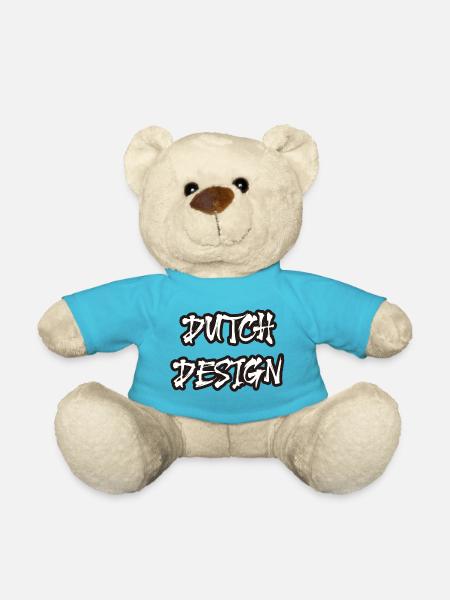 anglais desgin 2 - Nounours - bleu outremer