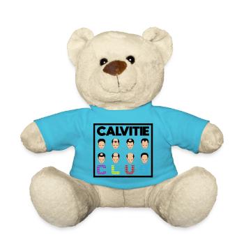 Calvitie - cadeau homme avec calvitie - Nounours - bleu outremer - Devant